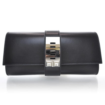 Hermes Box Medor 23 Clutch Black 1 of 7