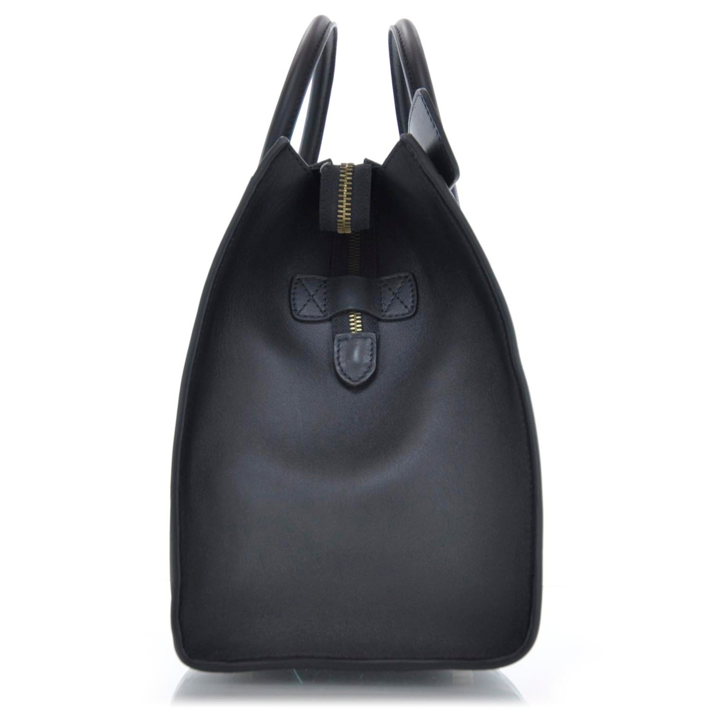 Smooth Calfskin Mini Luggage Black