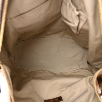 Givenchy Crackled Calfskin Medium Nightingale Light Brown 5 of 11