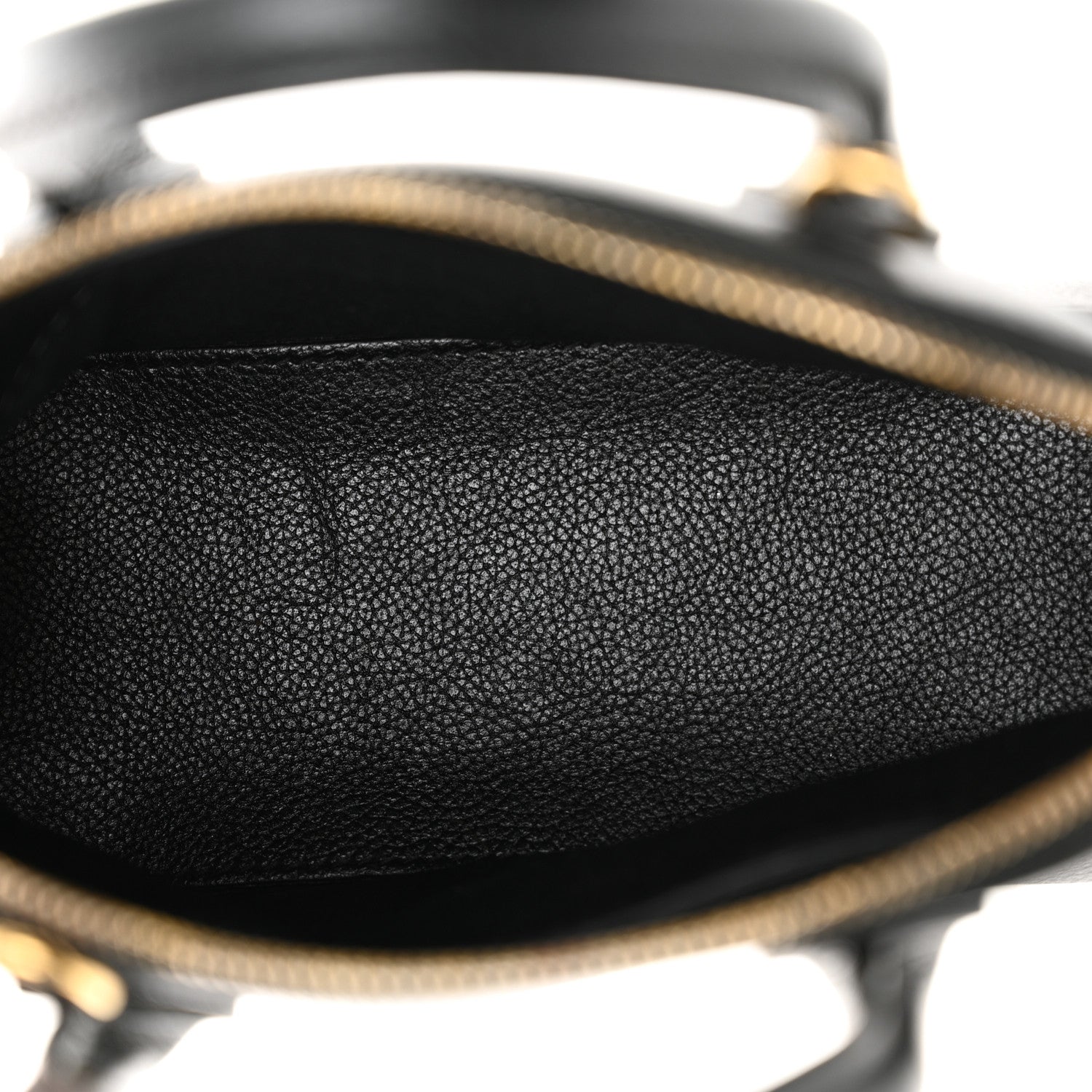 Balenciaga Signature Grained Calfskin XXS Ville Top Handle Bag Black White 5 of 10