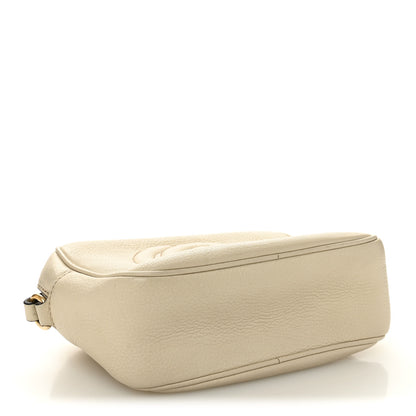 Gucci Pebbled Calfskin Small Soho Disco Bag Off White 4 of 14