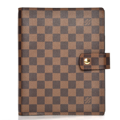 Louis Vuitton Damier Ebene Large Ring Agenda Cover 1 of 6