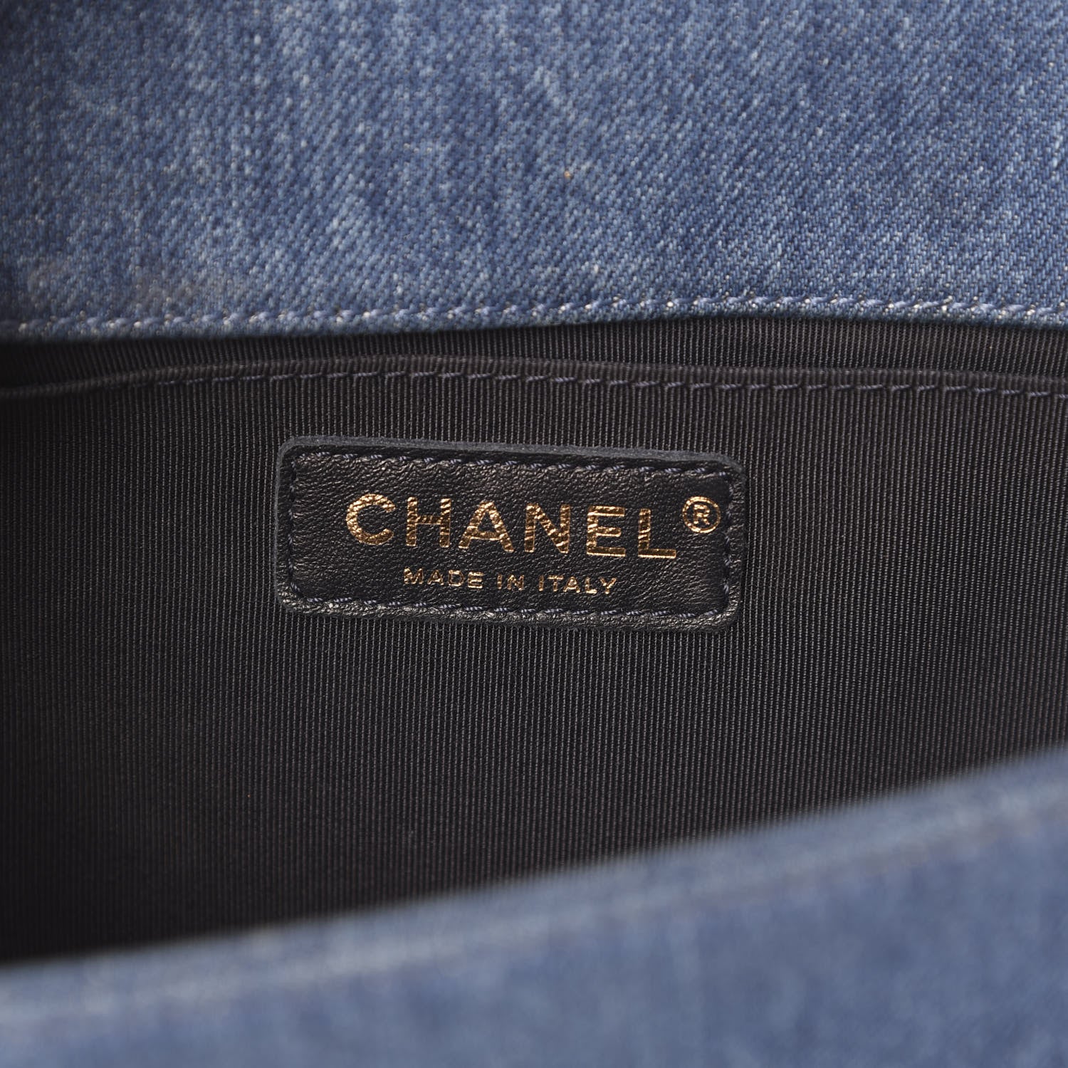 Chanel Denim Patchwork Medium Boy Flap Blue 5 of 11
