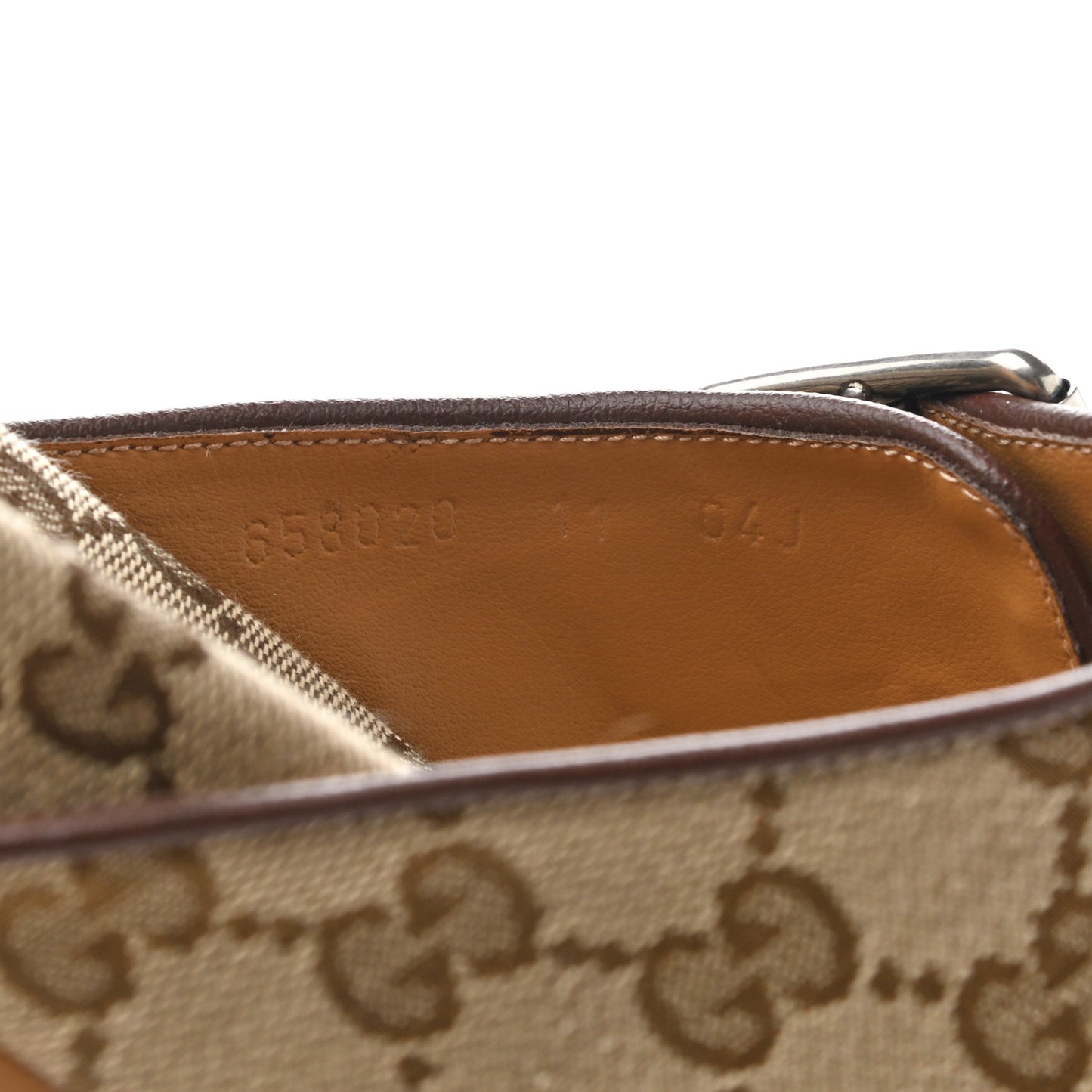 GG Monogram Lavaredo Eco Fabric Mens Slide Sandals With Straps 11 Beige Ebony Light Brown