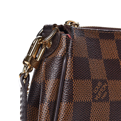 Louis Vuitton Damier Ebene Eva Clutch 9 of 11