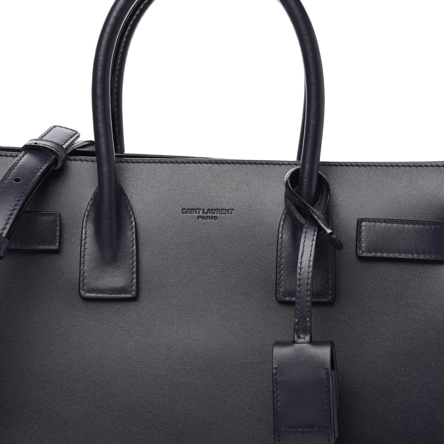 Saint Laurent Calfskin Baby Sac De Jour Navy 9 of 9