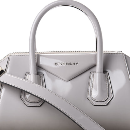 Givenchy Patent Lambskin Degrade Small Antigona Grey 11 of 11