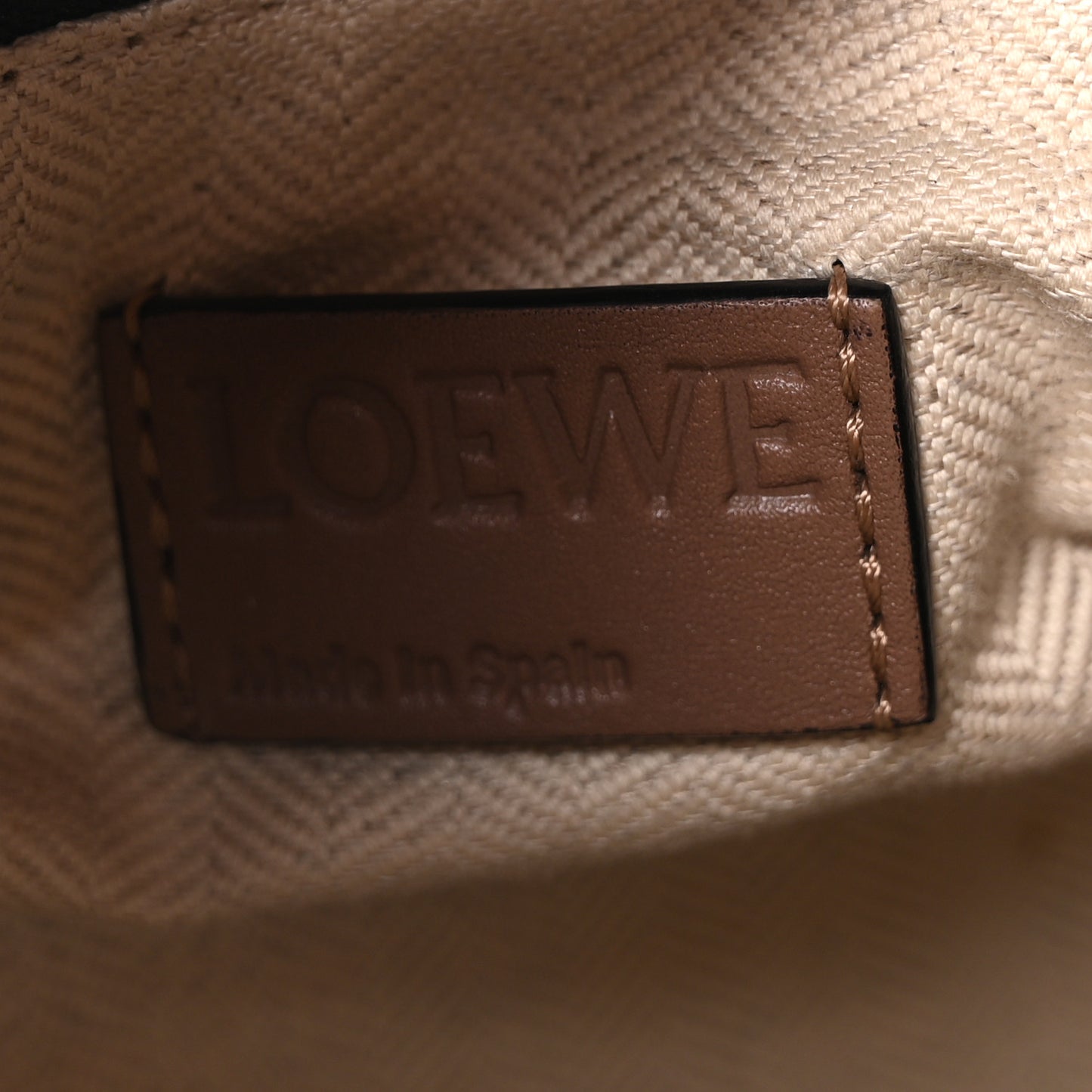 Calfskin Small Puzzle Bag Sand Hazelnut Ash
