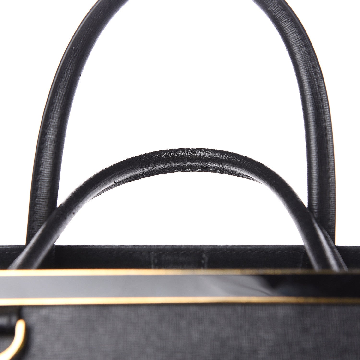 Fendi Vitello Elite Regular 2Jours Tote Black 16 of 19