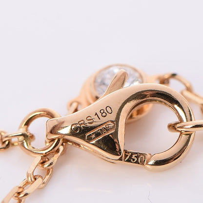 Cartier 18K Yellow Gold Diamond SM D'Amour Bracelet 5 of 7