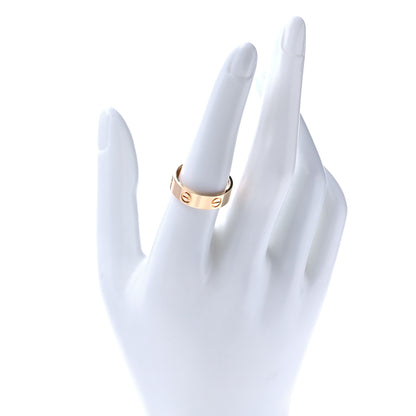 Cartier 18K Yellow Gold 5.5mm LOVE Ring 56 7.5 2 of 7