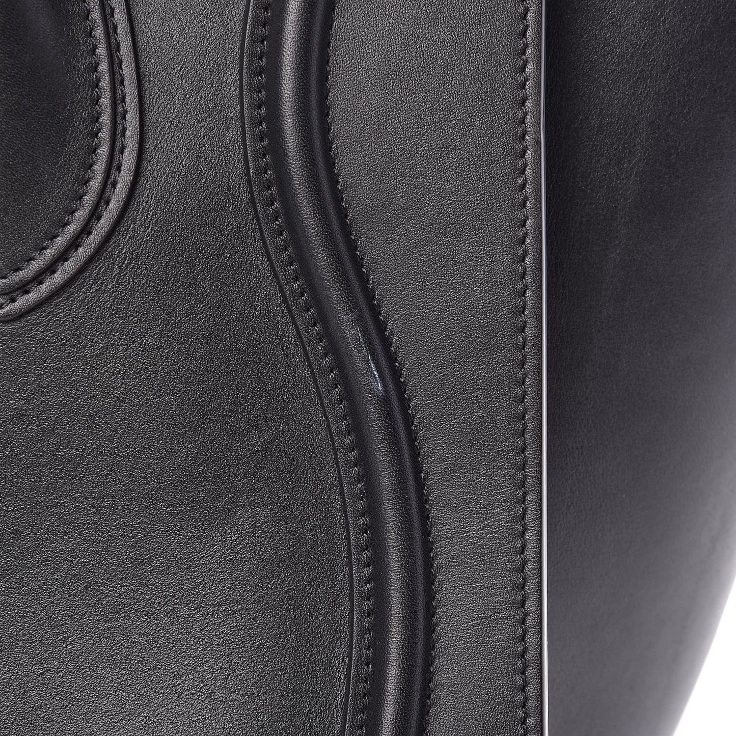 Smooth Calfskin Mini Luggage Black