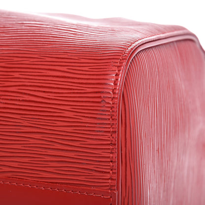 Louis Vuitton Epi Speedy 25 Rouge 9 of 11