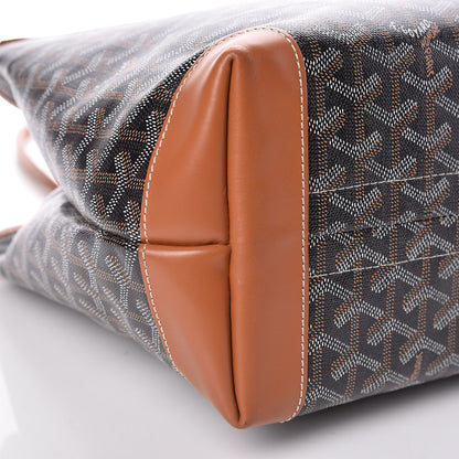 Goyard Goyardine Bellechasse PM Black Gold 8 of 9