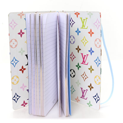 Louis Vuitton LV x TM Monogram Multicolor Jane Notebook MM White 5 of 7