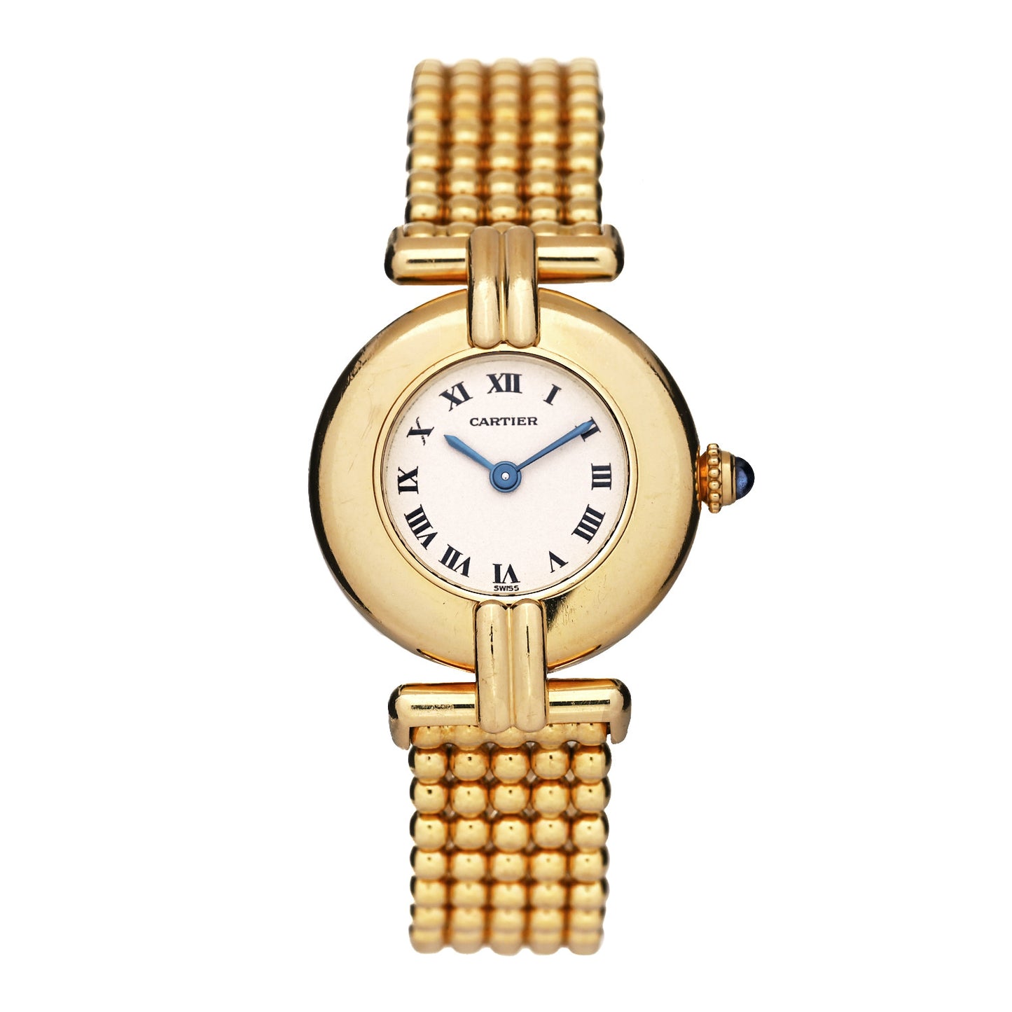 18K Yellow Gold 24mm Must de Colisee Quartz Watch