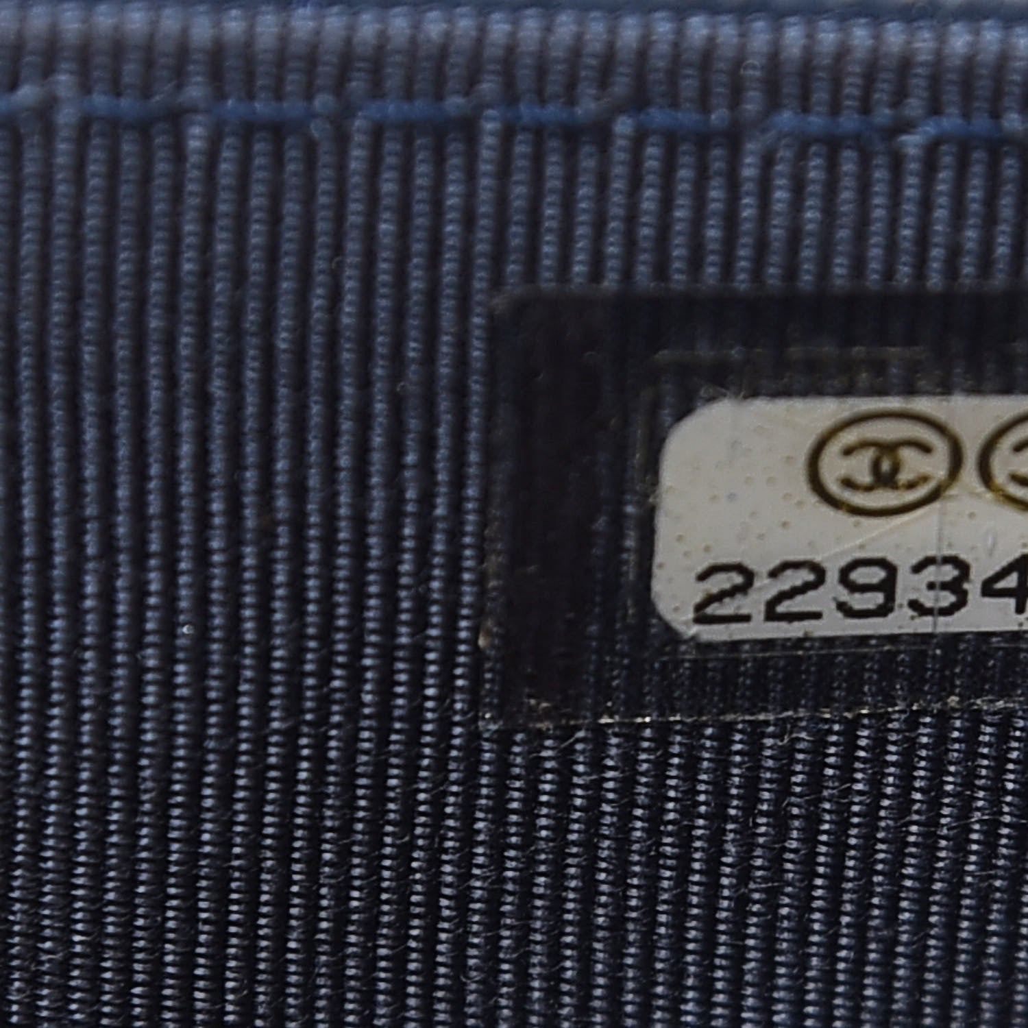 Chanel Caviar Quilted Flap Card Holder Navy Blue 8 of 9