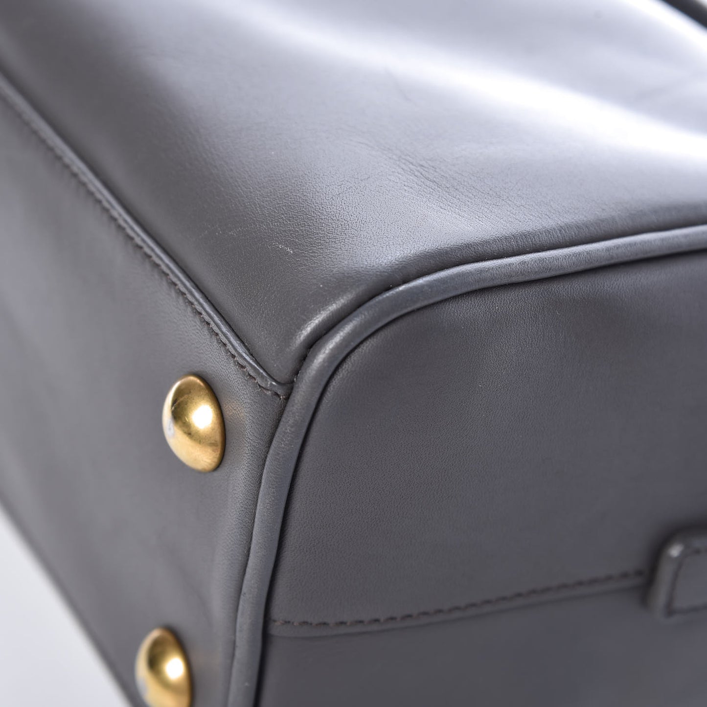 Calfskin Classic Baby Duffle Fog