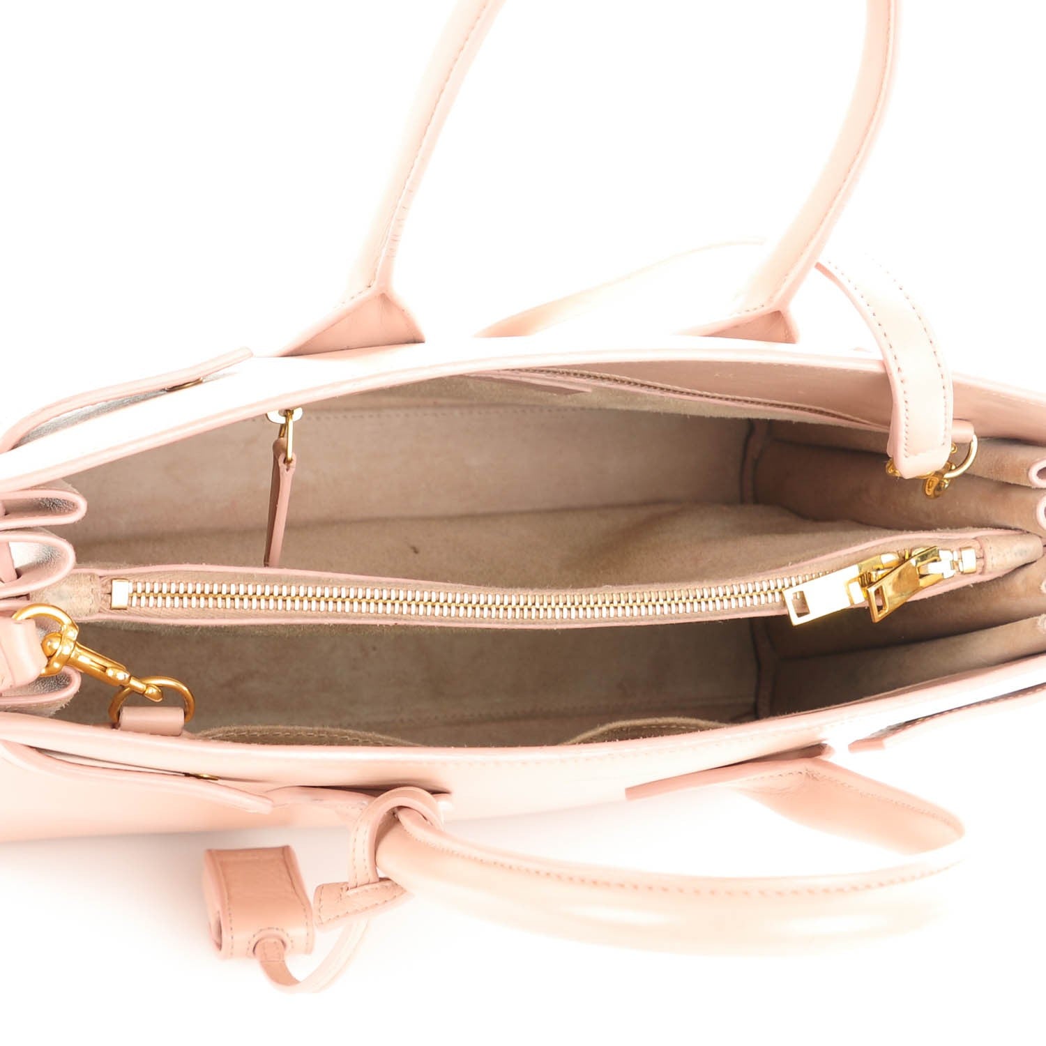 Saint Laurent Calfskin Small Sac De Jour Light Blush 7 of 9