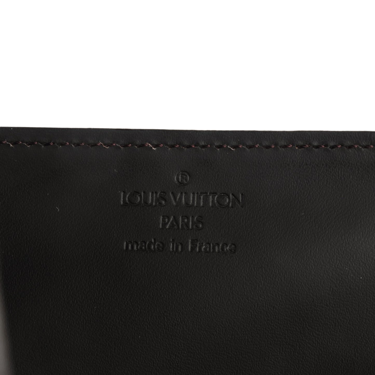 Monogram Glace Whist Wallet Cafe Brown
