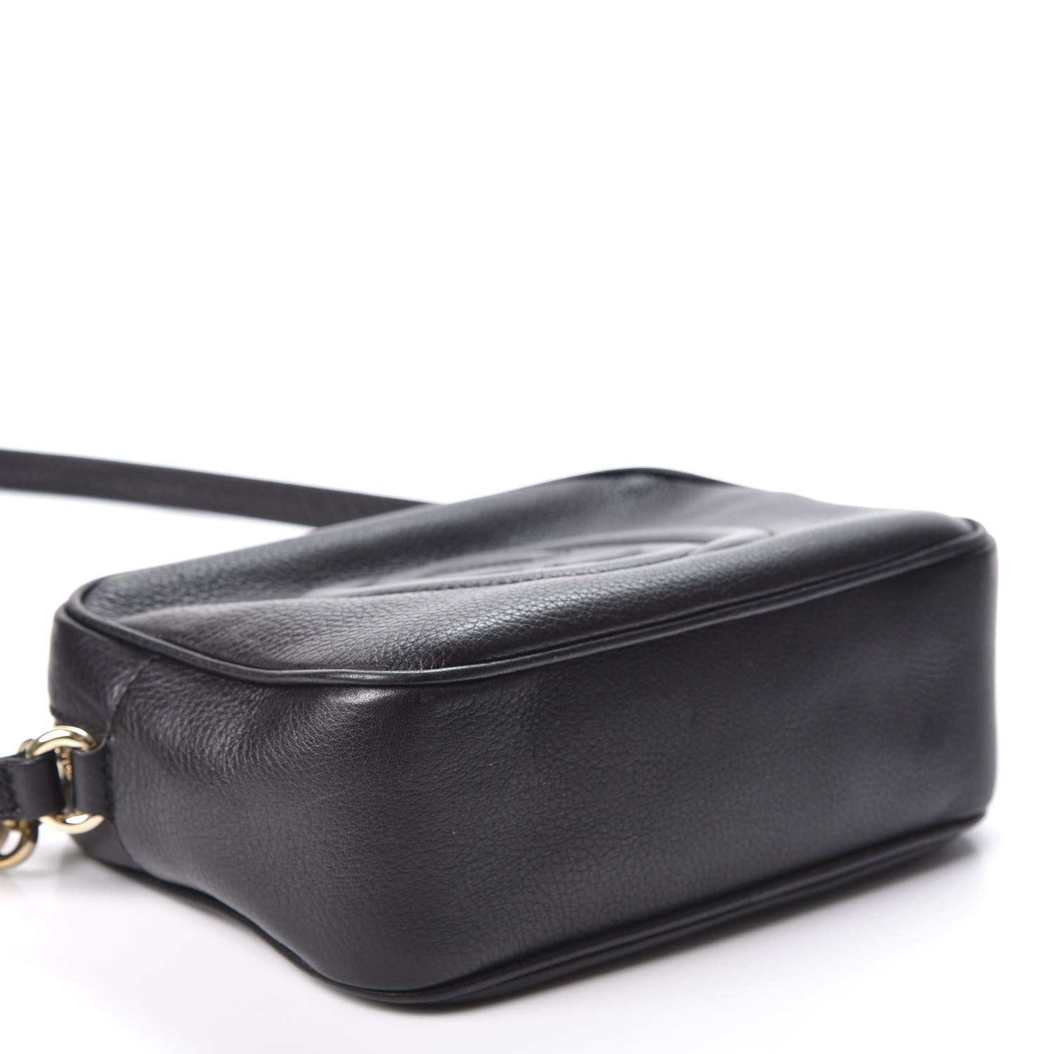Gucci Pebbled Calfskin Small Soho Disco Bag Black 3 of 14