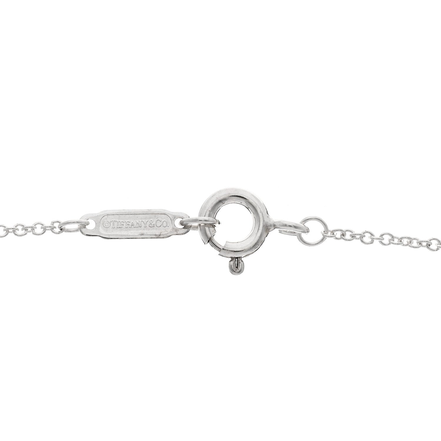 Tiffany Sterling Silver Small Return To Tiffany Heart Pendant Necklace 5 of 7