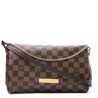 Louis Vuitton Damier Ebene Favorite MM 2 of 11