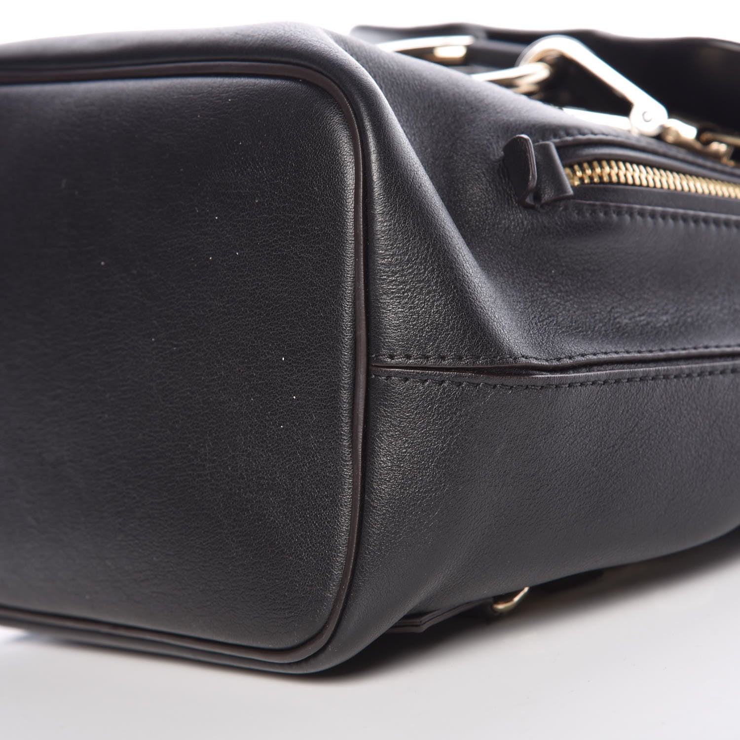 Chloe Suede Calfskin Small Faye Backpack Black 9 of 10