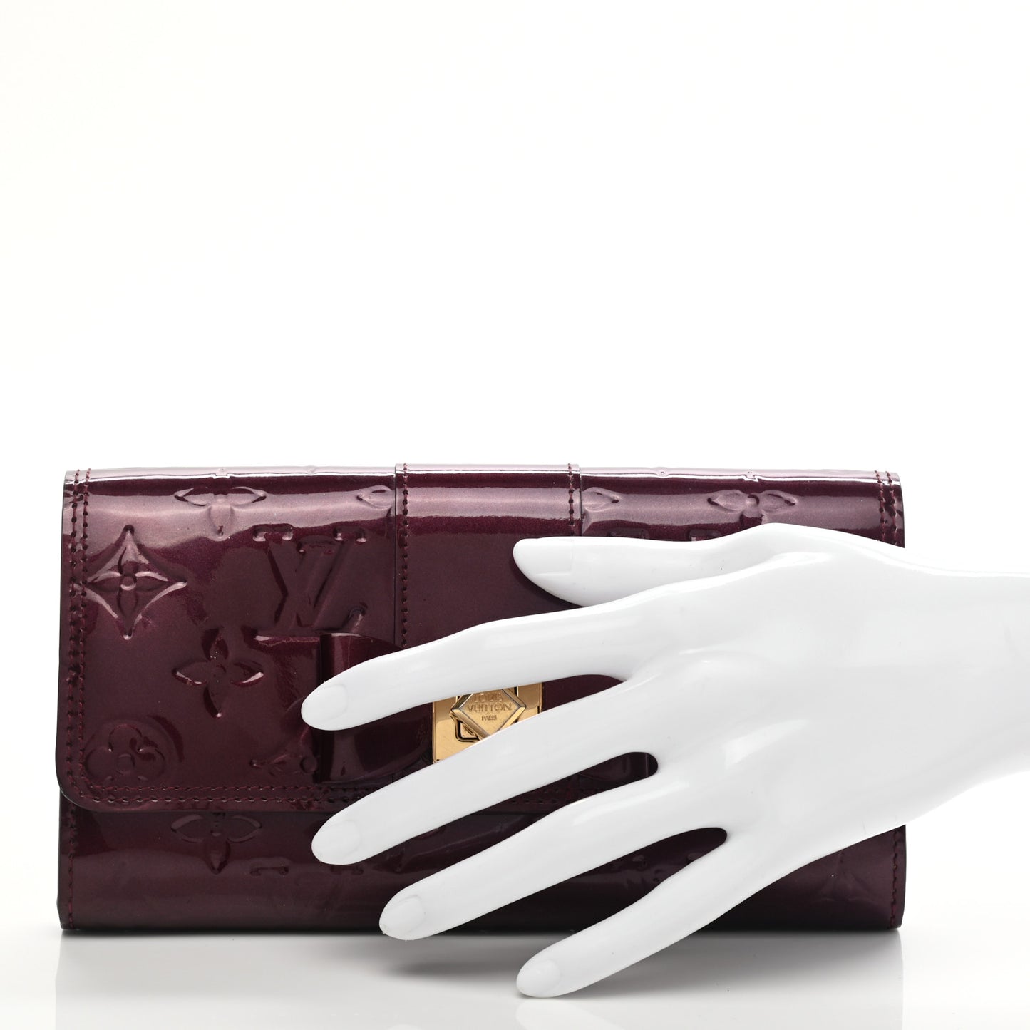 Vernis Sarah Noeud Wallet Rouge Fauviste