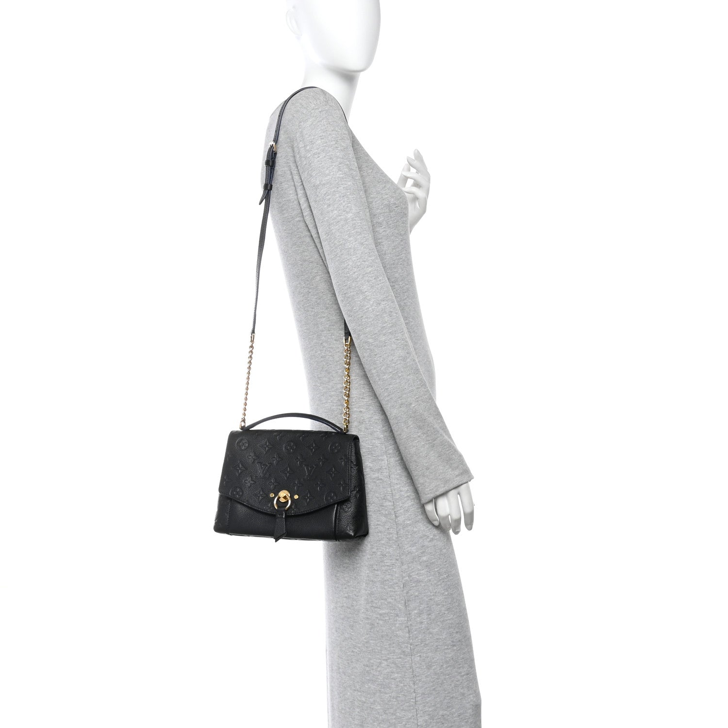 Louis Vuitton Empreinte Blanche BB Black 2 of 9