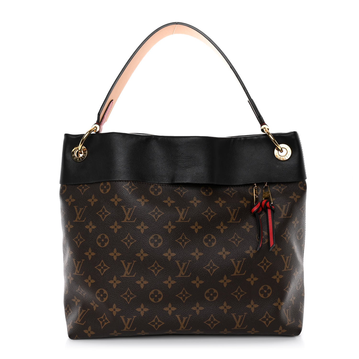 Louis Vuitton Monogram Tuileries Hobo Black 1 of 10