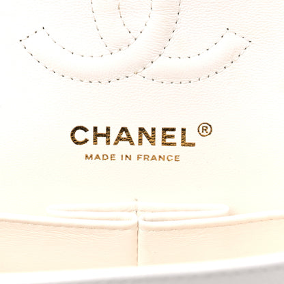 Chanel Caviar Quilted Small Double Flap White 6 of 10