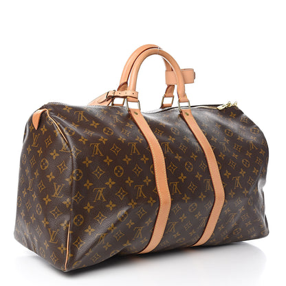Louis Vuitton Monogram Keepall 50 3 of 11