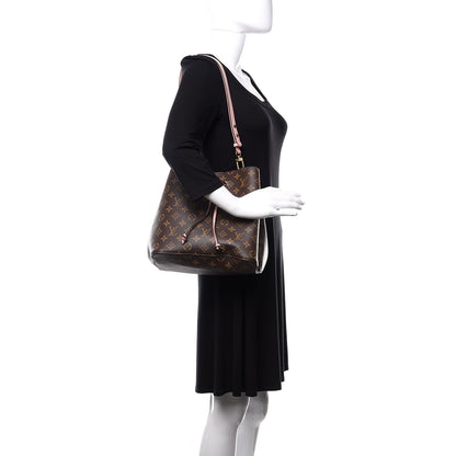 Louis Vuitton Monogram Neonoe MM Rose Poudre 2 of 10
