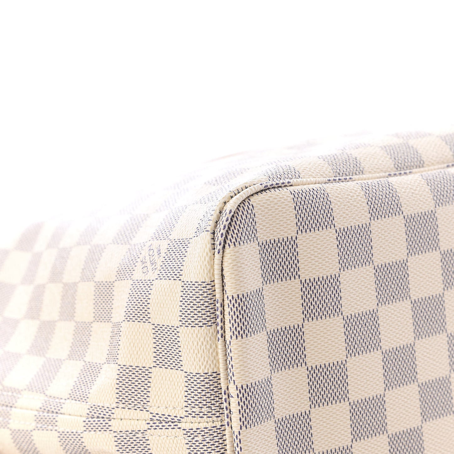Damier Azur Neo Neverfull MM Rose Ballerine