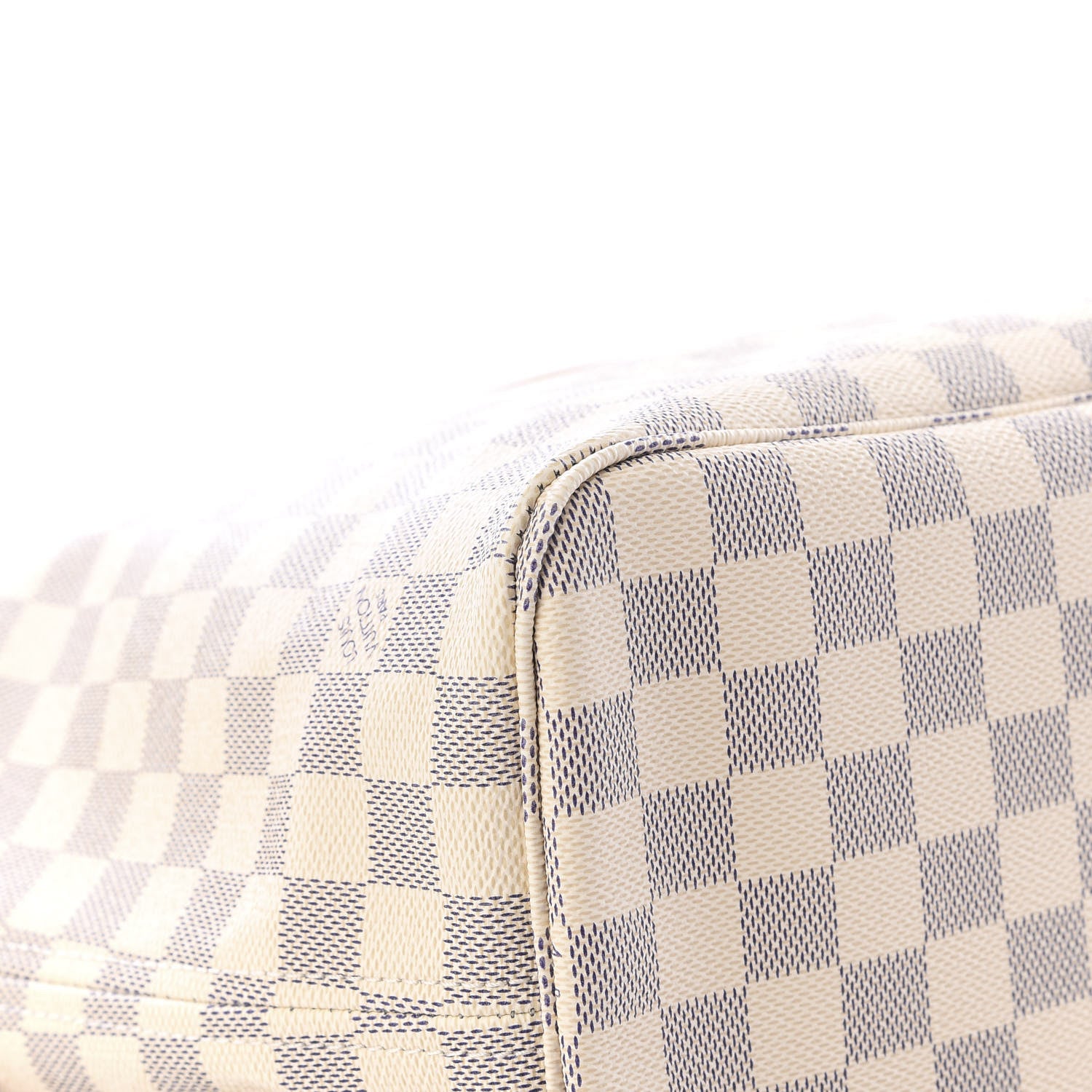 Louis Vuitton Damier Azur Neo Neverfull MM Rose Ballerine 5 of 12