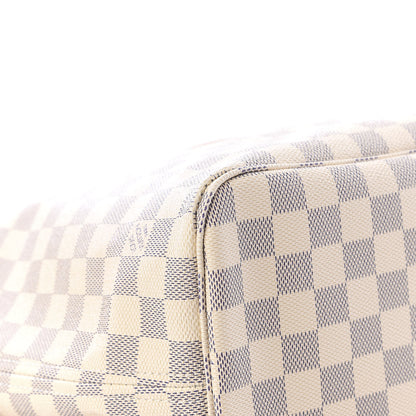Louis Vuitton Damier Azur Neo Neverfull MM Rose Ballerine 5 of 12