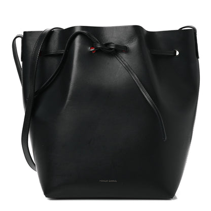 Mansur Gavriel Calfskin Bucket Bag Black Flamma 1 of 15