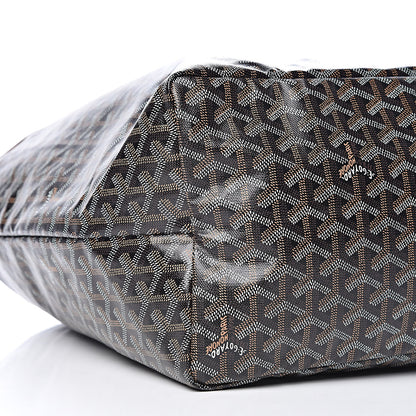 Goyard Goyardine Saint Louis GM Black Gold 9 of 10