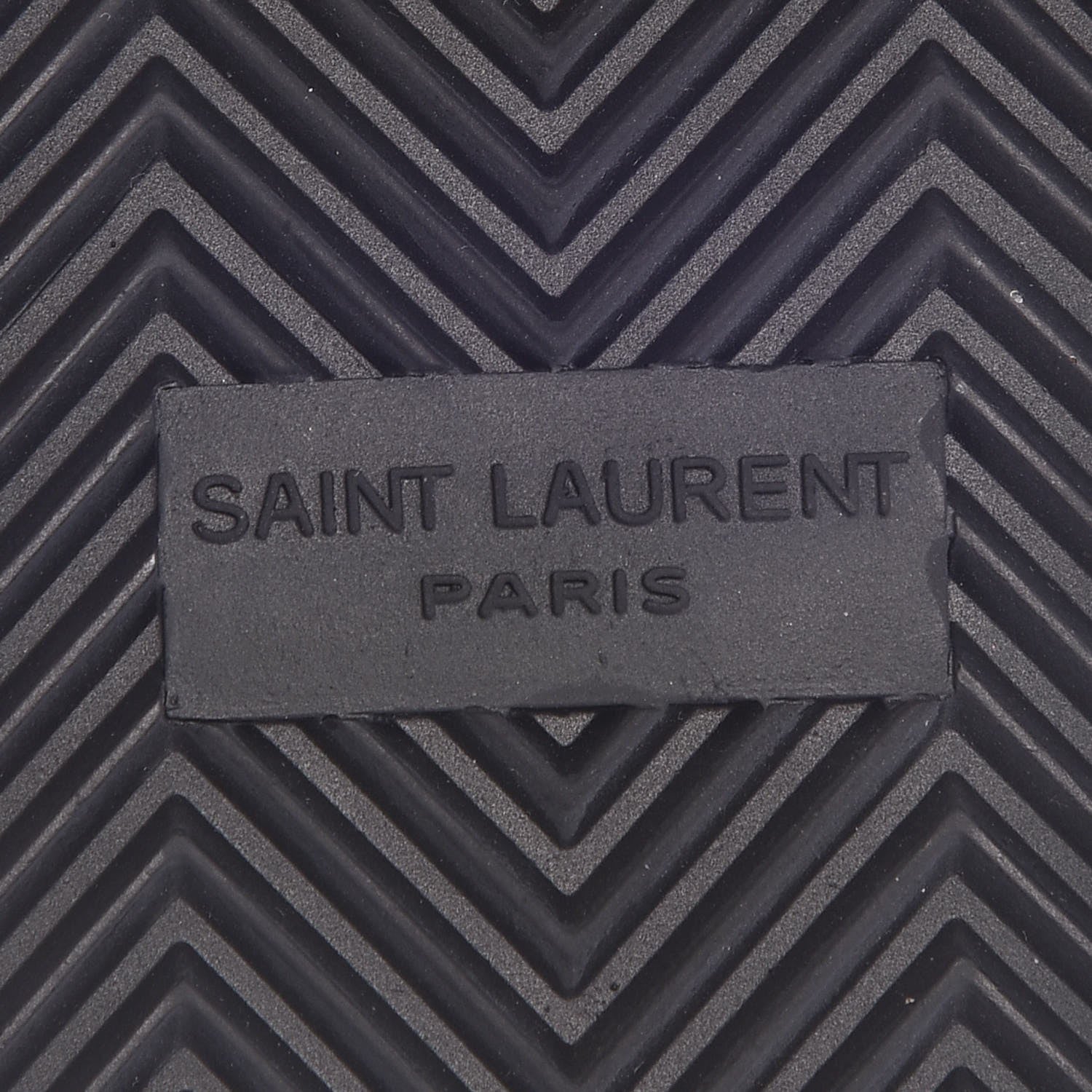 Saint Laurent Lambskin Joan Slide Sandals 38 Black 7 of 8