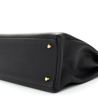 Hermes Togo Kelly Retourne 35 Indigo 10 of 12