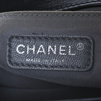 Chanel Calfskin Double Stitch Medium Boy Flap Black 6 of 12