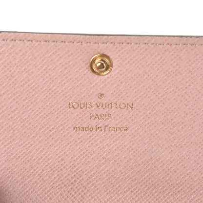 Louis Vuitton Damier Ebene Multicles 6 Key Holder Rose Ballerine 6 of 8