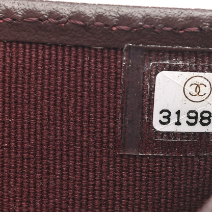 Chanel Caviar Quilted Compact Flap Wallet Black 8 of 9