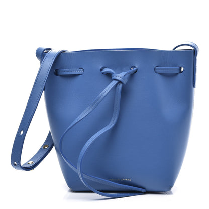 Mansur Gavriel Mini Mini Bucket Bag Sea Blue 1 of 9