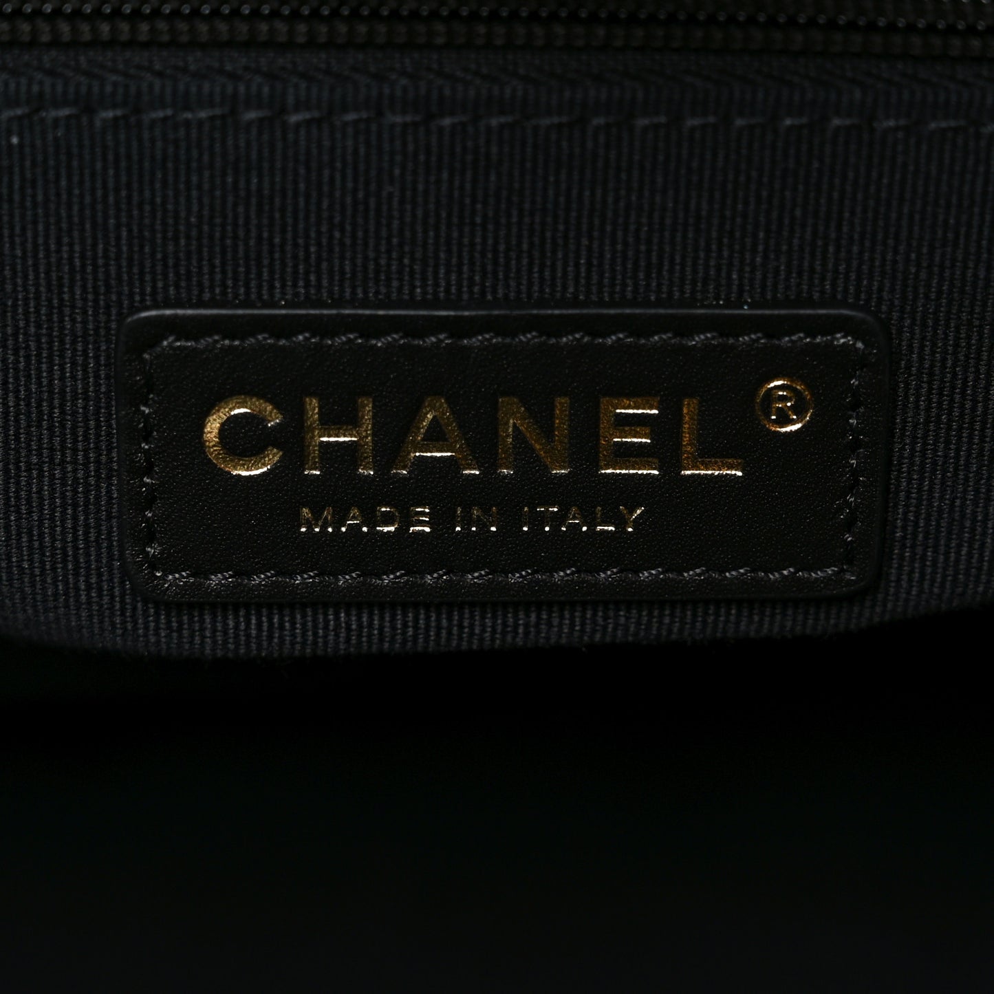Calfskin Small Deauville Tote Black