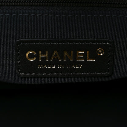 Chanel Calfskin Small Deauville Tote Black 7 of 11