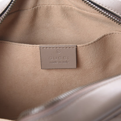 Gucci Calfskin Matelasse Small GG Marmont Chain Shoulder Bag Porcelain Rose 7 of 8