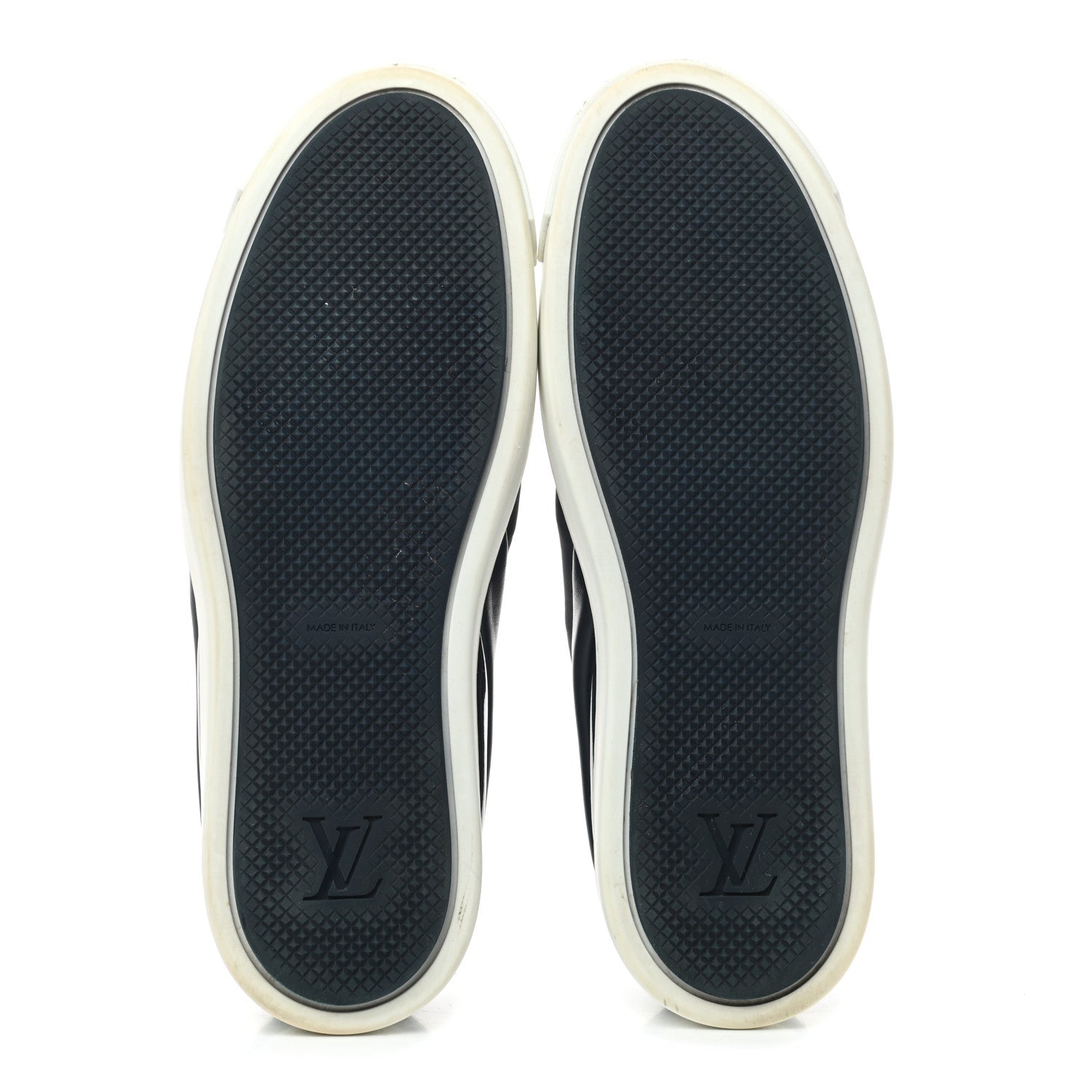 Louis Vuitton Monogram Denim Slip On Sneakers 36.5 Blue 5 of 8
