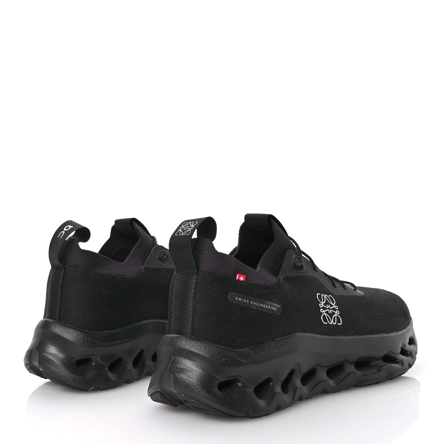 Loewe X ON Recycled Polyester Mens Cloudtilt Sneakers 43 Black 5 of 7